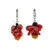 Earrings &quot;Warmth of the Earth&quot; Carnelian