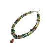 Necklace &quot;Magic of the Forest&quot; Jasper