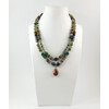 Necklace &quot;Magic of the Forest&quot; Jasper