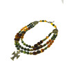 Necklace &quot;Magic of the Forest&quot; Jasper