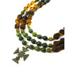 Necklace &quot;Magic of the Forest&quot; Jasper