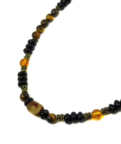 Necklace "Magic of the Forest" Jasper