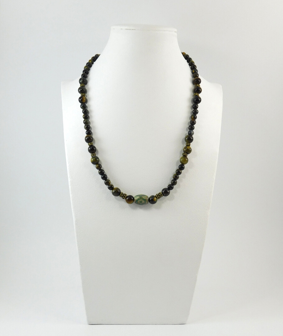 Necklace "Magic of the Forest" Jasper