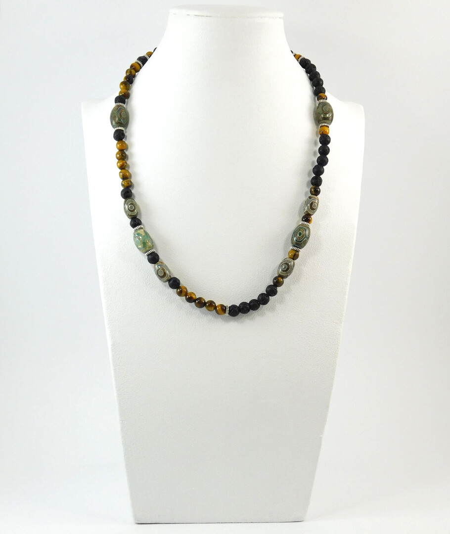 Necklace "Magic of the Forest" Jasper