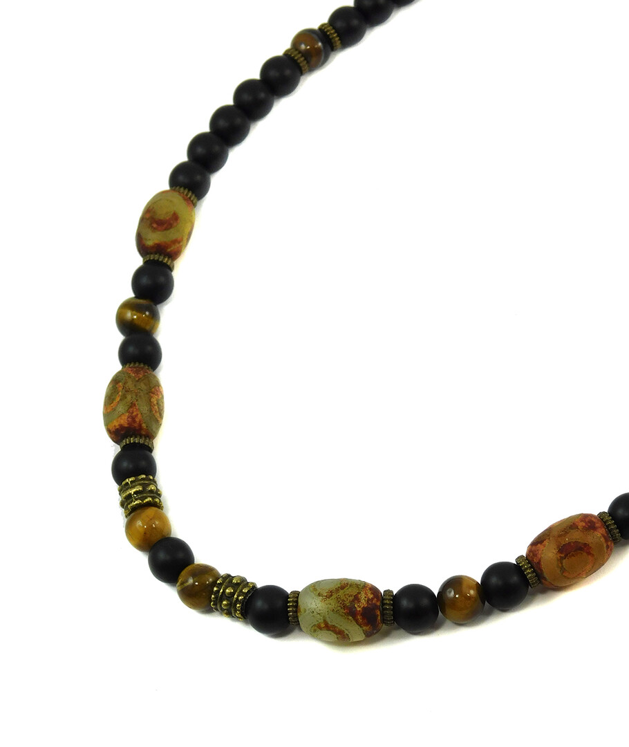 Necklace "Magic of the Forest" Jasper