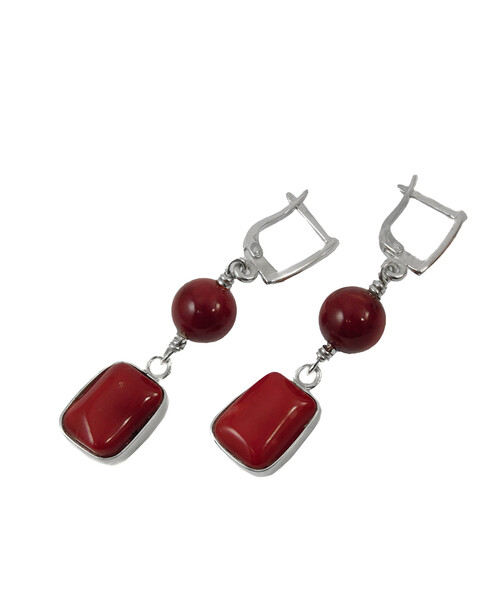 Earrings "Magic of the forest" Jasper