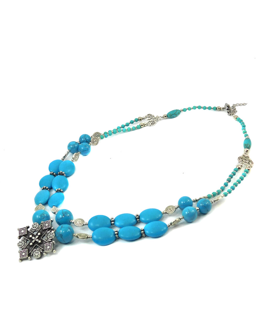 Necklace "Eira" Turquoise