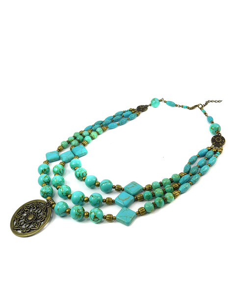 Necklace "Amulet" Turquoise