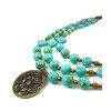 Necklace &quot;Amulet&quot; Turquoise