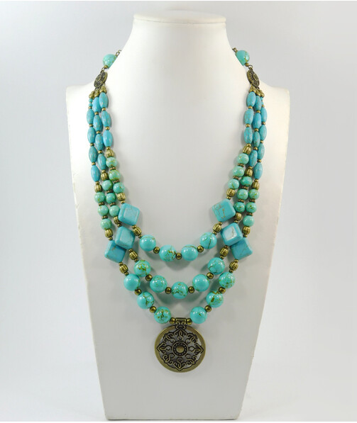 Necklace "Amulet" Turquoise