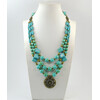 Necklace &quot;Amulet&quot; Turquoise