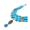 Necklace &quot;Linnaeus&quot; Turquoise