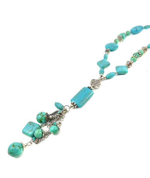 Necklace "Shakira" Turquoise