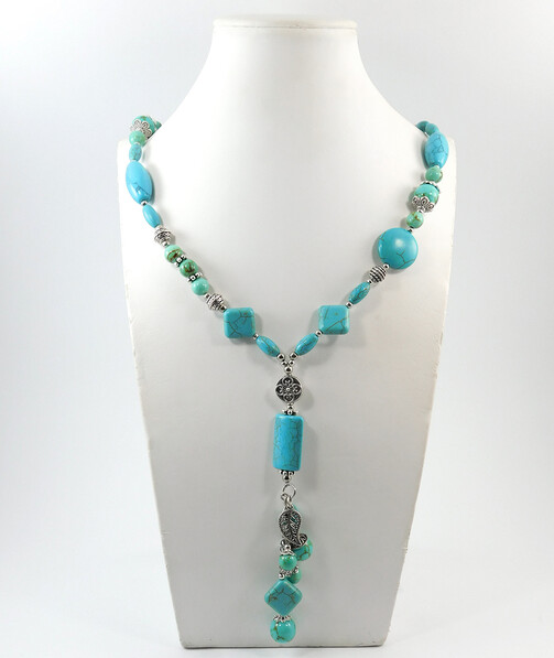 Necklace "Shakira" Turquoise