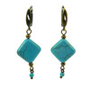 Turquoise &quot;Amulet&quot; earrings