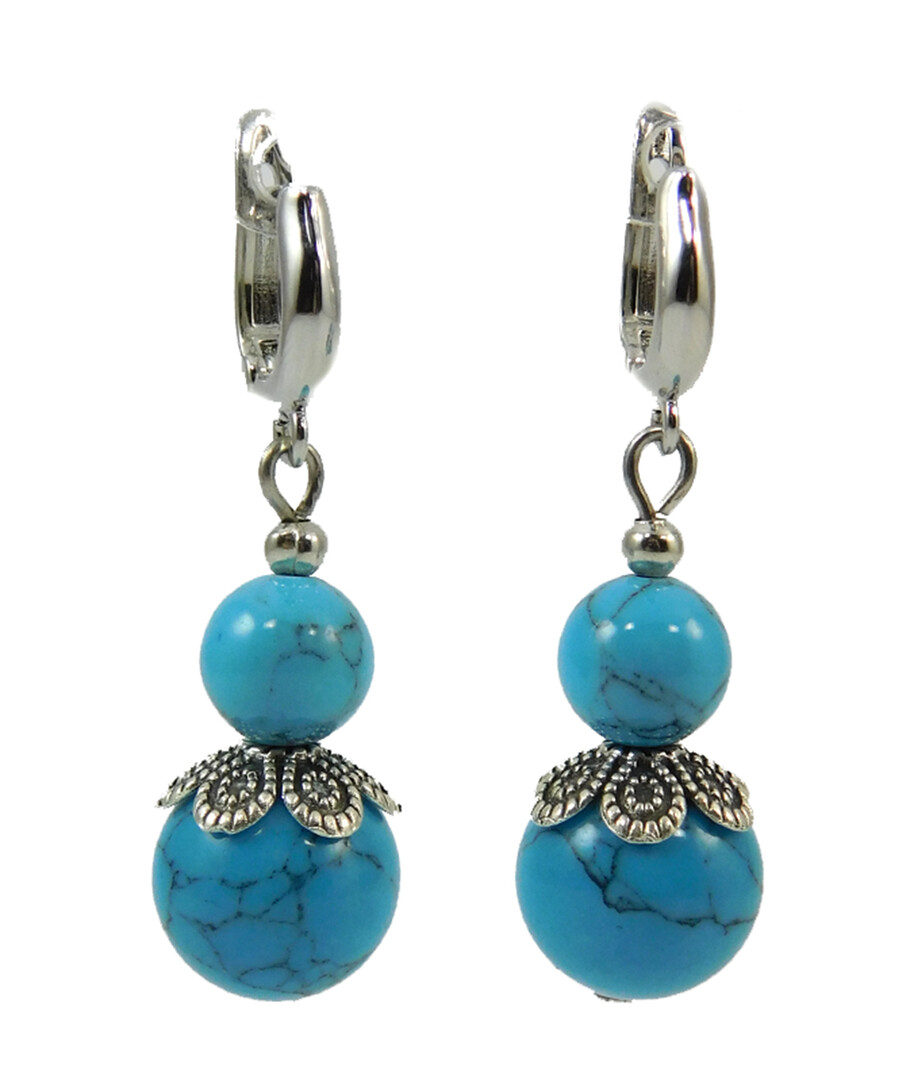 Earrings "Linnaeus" Turquoise