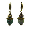 Earrings &quot;Magic of the forest&quot; Jasper