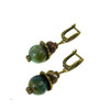 Earrings &quot;Magic of the forest&quot; Jasper