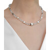 Necklace &quot;Crystalia&quot; Pearls, Rock crystal