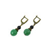 Earrings &quot;Magic of the forest&quot; Jasper