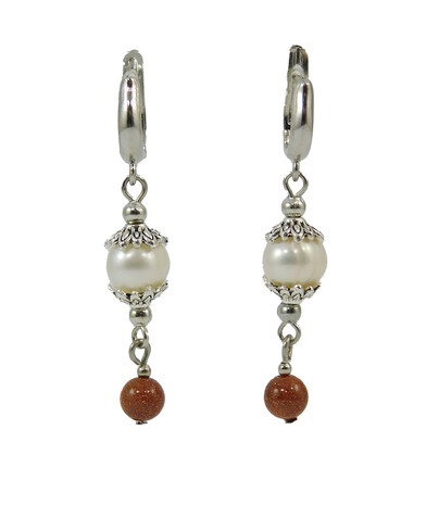 Earrings "Magic of the forest" Jasper