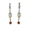 Earrings &quot;Magic of the forest&quot; Jasper