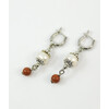 Earrings &quot;Magic of the forest&quot; Jasper