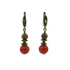 Earrings &quot;Magic of the forest&quot; Jasper