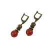 Earrings &quot;Magic of the forest&quot; Jasper