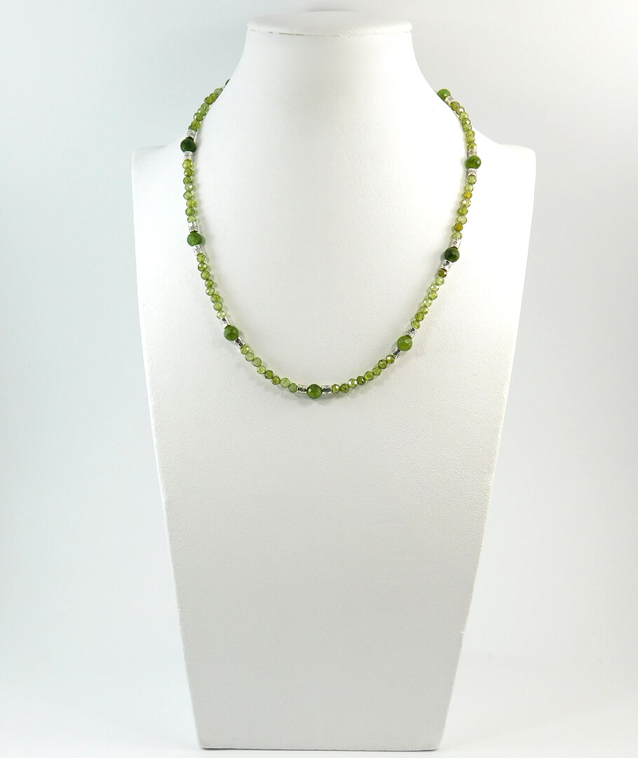 Necklace "Magic of the Forest" Jasper