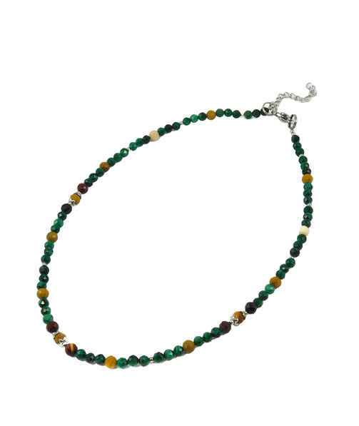 Necklace "Magic of the Forest" Jasper