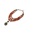 Necklace &quot;Magic of the Forest&quot; Jasper