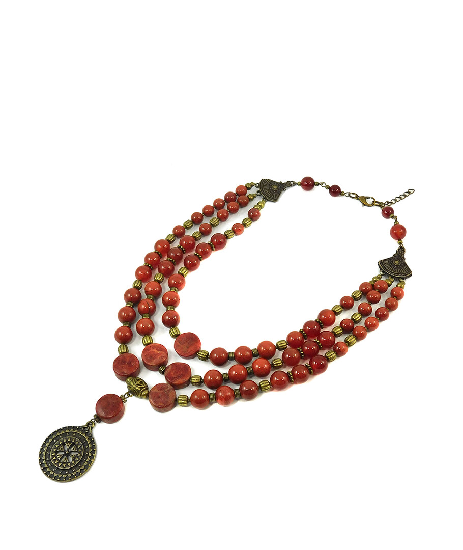 Necklace "Magic of the Forest" Jasper