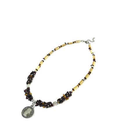 Necklace "Magic of the Forest" Jasper