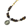 Necklace &quot;Magic of the Forest&quot; Jasper