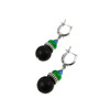 Earrings &quot;Magic of the forest&quot; Jasper