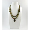 Necklace &quot;Magic of the Forest&quot; Jasper