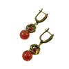 Earrings &quot;Magic of the forest&quot; Jasper