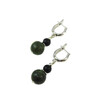 Earrings &quot;Magic of the forest&quot; Jasper