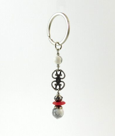 Keychain "Mosaic of Nature" Caholong, Coral