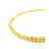 Exclusive necklace Citrine facet