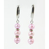 Exclusive earrings Colored pearls