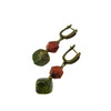 Earrings &quot;Magic of the forest&quot; Jasper