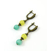 Earrings &quot;Magic of the forest&quot; Jasper