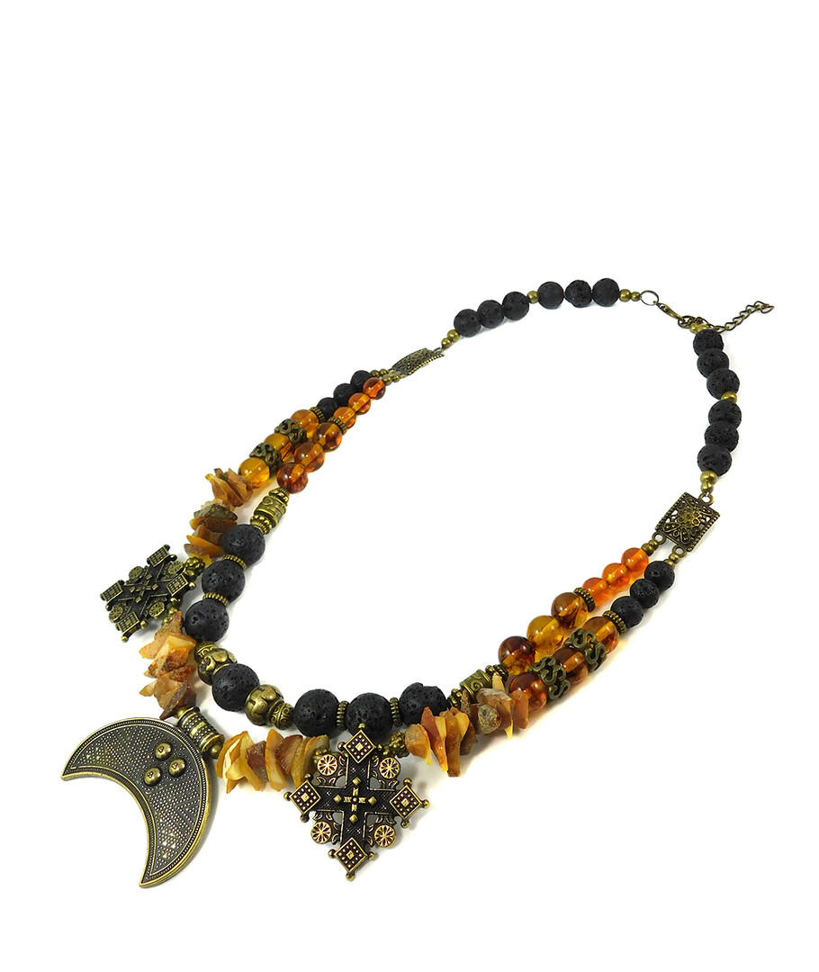 Necklace "Magic of the Forest" Jasper