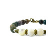 Bracelet &quot;Colors of the Earth&quot; Mother of Pearl, Jasper