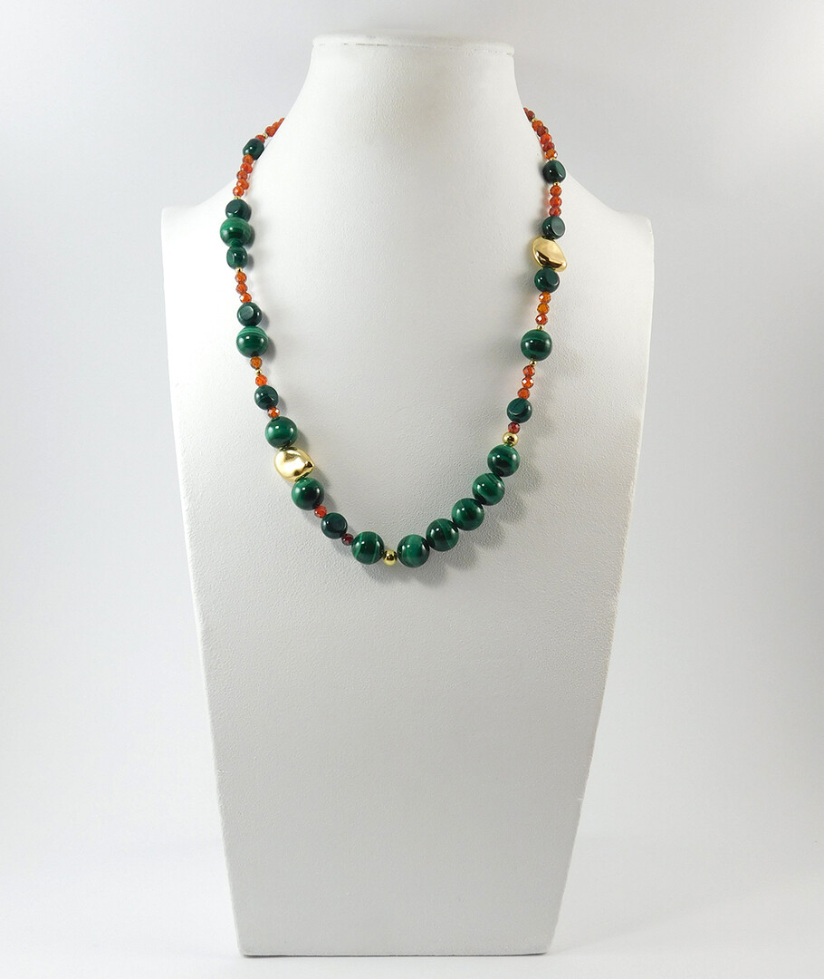 Necklace "Magic of the Forest" Jasper