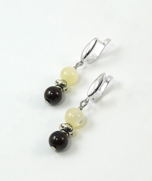 Earrings "Magic of the forest" Jasper