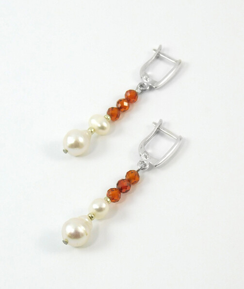 Earrings "Magic of the forest" Jasper