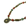 Necklace &quot;Magic of the Forest&quot; Jasper